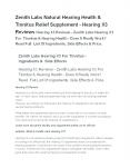 Zenith Labs Natural Hearing Health & Tinnitus Relief PowerPoint PPT Presentation