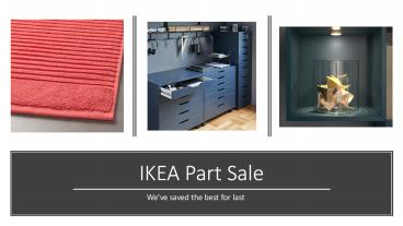 IKEA UAE Part Sale 2021