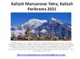 Kailash Mansarovar Yatra, Kailash Parikrama 2021 PowerPoint PPT Presentation