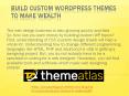 Build Custom WordPress Themes to make wealth PowerPoint PPT Presentation