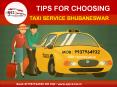 Tips for Choosing Taxi Service in Bhubaneswar PowerPoint PPT Presentation