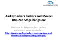Aarkaypackers Packers and Movers Btm 2nd Stage Bangalore PowerPoint PPT Presentation