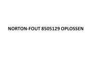 NORTON-FOUT 8505129 OPLOSSEN