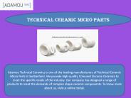 Technical Ceramic Micro Parts