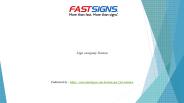 Sign company Boston