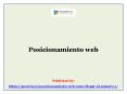 Posicionamiento web PowerPoint PPT Presentation