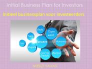 Mesut Yavas | Initieel businessplan voor investeerders