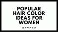 Popular hair color ideas for women - EZ Rack USA PowerPoint PPT Presentation