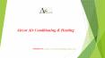 Aircor Air Conditioning & Heating PowerPoint PPT Presentation