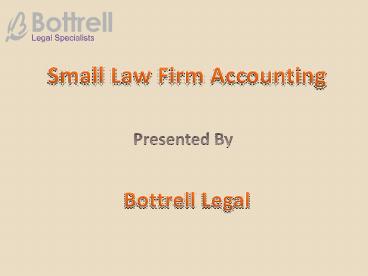 Small Law Firm Accounting 