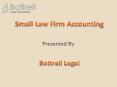 Small Law Firm Accounting  PowerPoint PPT Presentation