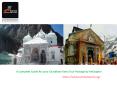 A Complete Guide for your Chardham Yatra Tour Package by Helicopter PowerPoint PPT Presentation