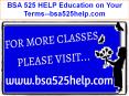 BSA 525 HELP Education on Your Terms--bsa525help.com PowerPoint PPT Presentation