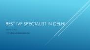 IVF Treatment in Delhi