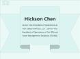Hickson Chen - A Highly Competent Professional PowerPoint PPT Presentation