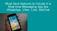 Must-have features to include in a Real-time Messaging App like WhatsApp, Viber, Line, WeChat PowerPoint PPT Presentation