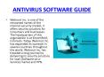 Antivirus Software Guide (5) PowerPoint PPT Presentation