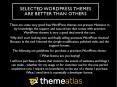 Selected WordPress Themes Are Better Than Others PowerPoint PPT Presentation