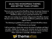 Selected WordPress Themes Are Better Than Others