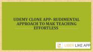 Enhance learning with virtual udemy clone script