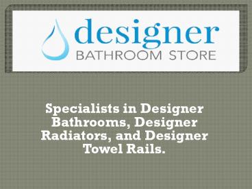Designer Bath Panels