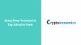 Know How To Invest In Top Altcoins From Cryptoknowmics