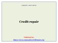 Credit repair PowerPoint PPT Presentation