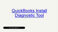 QuickBooks Install Diagnostic Tool - Download and Install (1) PowerPoint PPT Presentation