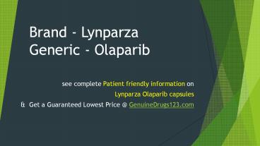Lynparza Olaparib Cost, Dosage, Uses, Side Effects
