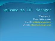 CDL Manager - CDL Management Software