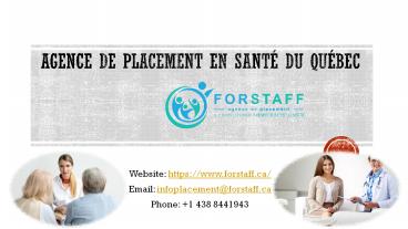 Agence de placement en santé du Québec