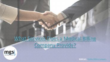 What Services Does a Medical Billing Company Provide?