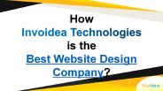 How Invoidea Technologies is the Best Website Design Company?