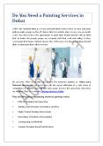 Do You Need a Painting Services in Dubai PowerPoint PPT Presentation