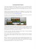 Landscaping Website Template PowerPoint PPT Presentation