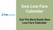 Swa Low Fare Calendar (1)