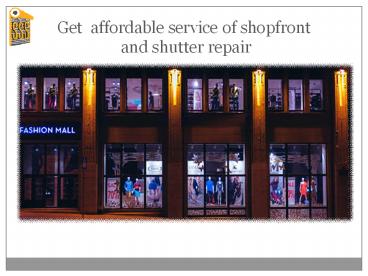 Emergency Glass Replacement London