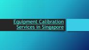 Setting  calibration services requirements for the future