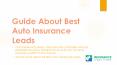 Learn About Auto Insurance Leads PowerPoint PPT Presentation