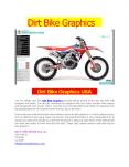 Dirt Bike Graphics PowerPoint PPT Presentation