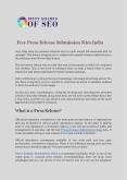 Free Press Release Submission Sites India PowerPoint PPT Presentation