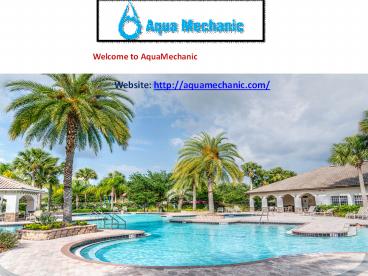 Pool Equipment Repair Miami