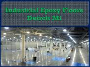 Industrial Epoxy Floors - Detroit Mi