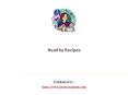 Healthy Recipes PowerPoint PPT Presentation