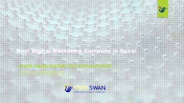 Best Digital Marketing Company in Dubai