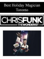 Best Holiday Magician Toronto
