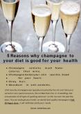 5 Reasons why champagne to your diet is good for your health. PowerPoint PPT Presentation