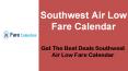 Southwest Air Low Fare Calendar (2) PowerPoint PPT Presentation