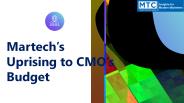Martech’s Uprising to CMO’s Budget