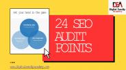 24 SEO AUDIT POINTS